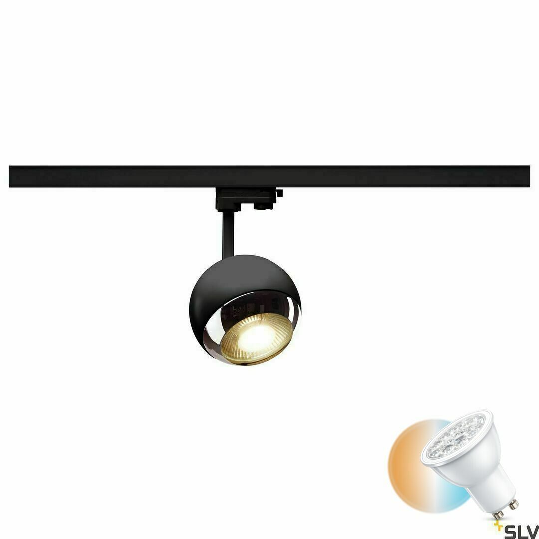 Jelölje be Sínes lámpa SLV LIGHT EYE 150 fekete GU10 75W 3 fázisú 1000707 Sínes lámpa SLV LIGHT EYE 150 fekete GU10 75W 3 fázisú 1000707