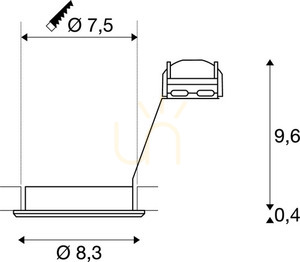 Süllyesztett lámpatest SLV PIKA QPAR51 szürke alumínium 50W 230V 1000721 3 Süllyesztett lámpatest SLV PIKA QPAR51 szürke alumínium 50W 230V 1000721 small 3