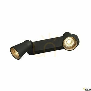 Süllyesztett lámpatest SLV AVO Double fekete acél GU10 50W 1000889 1 Süllyesztett lámpatest SLV AVO Double fekete acél GU10 50W 1000889 small 1