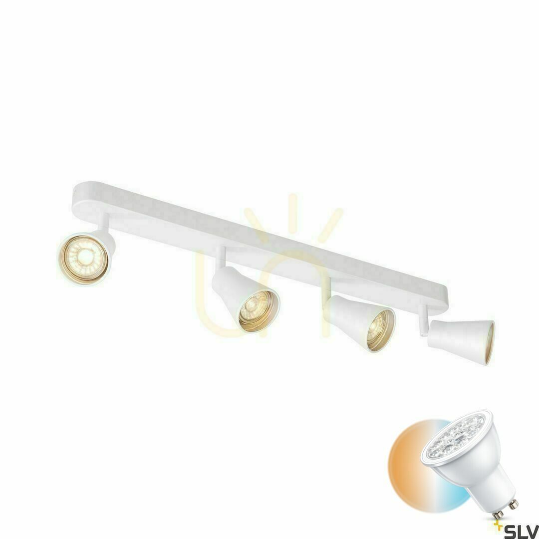 Jelölje be Süllyesztett lámpatest SLV AVO Quad fehér GU10 50W acél 1000896 Süllyesztett lámpatest SLV AVO Quad fehér GU10 50W acél 1000896