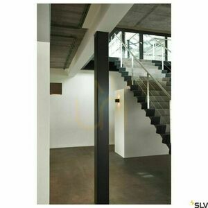 Felületre szerelhető fali lámpa SLV Solid Cube fekete beton G9 25W 1000911 small 2