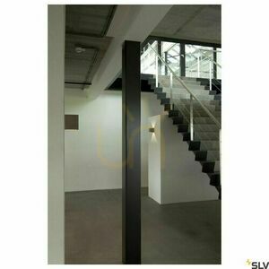 Felületre szerelhető fali lámpa SLV Solid Cube fekete beton G9 25W 1000911 small 3