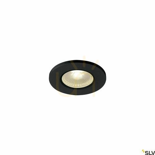 Jelölje be Süllyesztett LED lámpatest SLV KAMUELA ECO fekete 6W 3000K IP65 1001015