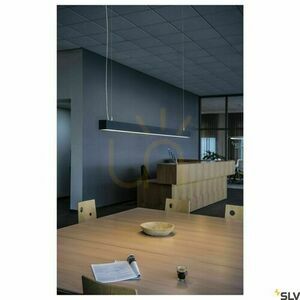 Függőlámpa SLV Q-LINE DALI SINGLE LED fekete 47W 3000K 142 cm 1001309 small 3