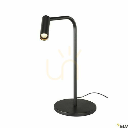 Jelölje be Asztali lámpa SLV KARPO TL fekete LED 6,2W 3000K 360lm 1001461