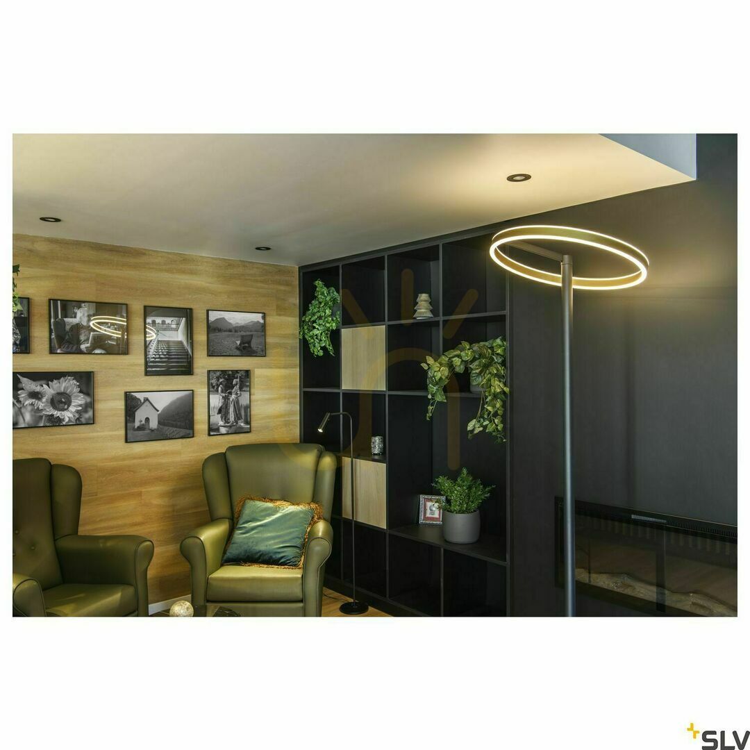 Előadás Padló lámpa SLV KARPO FL fekete LED 6,2W 3000K 360lm 1001463 Padló lámpa SLV KARPO FL fekete LED 6,2W 3000K 360lm 1001463