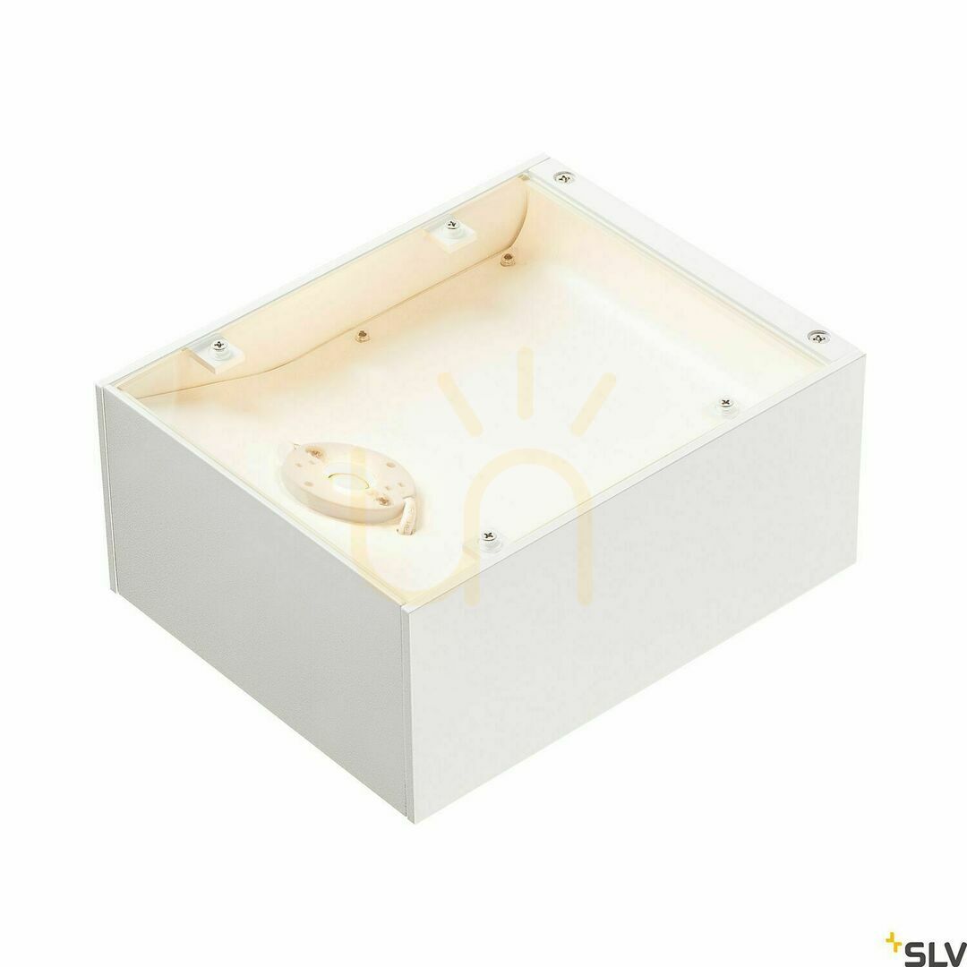 Jelölje be Fali lámpa SLV SHELL 15 fehér alumínium LED 14W 3000K 1580lm 1000422 Fali lámpa SLV SHELL 15 fehér alumínium LED 14W 3000K 1580lm 1000422
