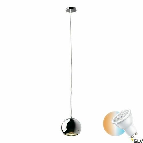 Jelölje be Függőlámpa SLV LIGHT EYE króm ES111 75W 230V IP20 133482