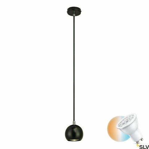 Jelölje be Függőlámpa SLV Light Eye Ball fekete-króm GU10 6W 133490
