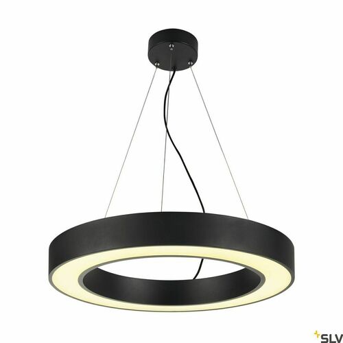 Jelölje be Függőlámpa SLV MEDO RING 60 fekete LED 33W 3000K 2200lm dimmelhető 133840