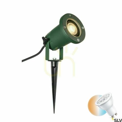 Jelölje be Kültéri spotlámpa SLV Nautilus zöld alumínium 11W IP65 1001965