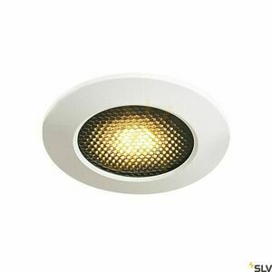Kültéri beépíthető lámpa SLV VARU GU10 fehér-fekete IP65 10 cm 1001931 small 2