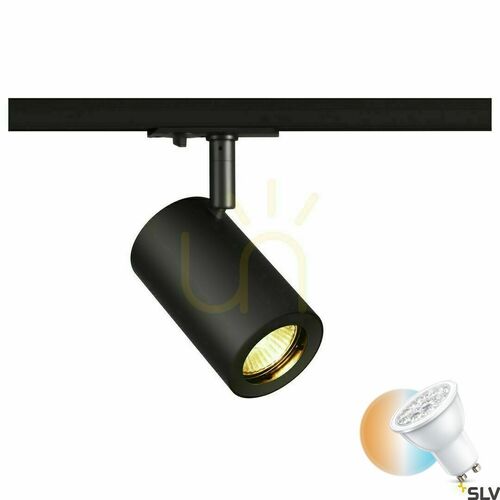 Jelölje be Sínes reflektor SLV ENOLA_B TRACK fekete GU10 50W 1-fázisú 1002110