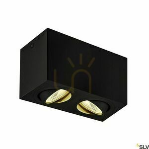 Mennyezeti lámpa SLV TRILEDO Double Square CL fekete 14W 3000K 1002003 0 Mennyezeti lámpa SLV TRILEDO Double Square CL fekete 14W 3000K 1002003 small 0