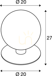 Kültéri állólámpa SLV GLOO PURE antracit üveg/alumínium IP44 E27 27 cm 1001999 small 2