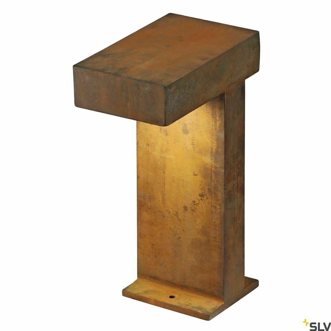 Kilátás Kültéri állólámpa SLV RUSTY PATHLIGHT 40 rozsdabarna LED 8,9W 3000K IP55 1001823 Kültéri állólámpa SLV RUSTY PATHLIGHT 40 rozsdabarna LED 8,9W 3000K IP55 1001823