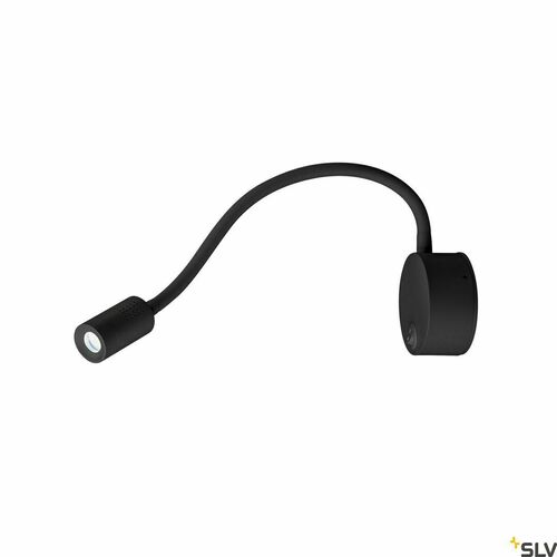 Jelölje be SLV DIO FLEX PLATE LED 1002432 fali lámpa, fekete, 1,9 W 4000 K, 49,8 cm hajlékony kar