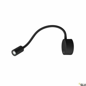 SLV DIO FLEX PLATE LED 1002432 fali lámpa, fekete, 1,9 W 4000 K, 49,8 cm hajlékony kar small 0