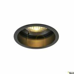 Süllyesztett lámpatest SLV HORN GU10 fekete alumínium 76 mm 1005435 small 0