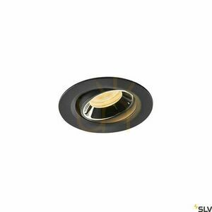 Süllyesztett lámpatest SLV NUMINOS MOVE XS fekete-króm 7W 3000K 720lm 1005579 small 0