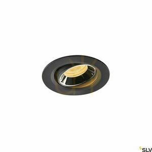 Süllyesztett lámpatest SLV NUMINOS MOVE XS fekete-króm 7W 2700K 1005561 small 0