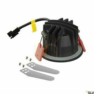 Süllyesztett lámpatest SLV NUMINOS XS fekete-króm 7W 3000K 720lm 1005525 small 1