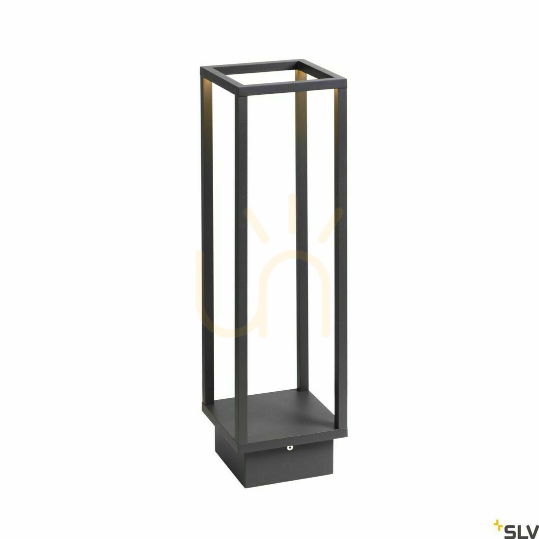 Kilátás Kültéri állólámpa SLV QUADRULO antracit 53 cm LED 7W 3000K IP55 1005442 Kültéri állólámpa SLV QUADRULO antracit 53 cm LED 7W 3000K IP55 1005442