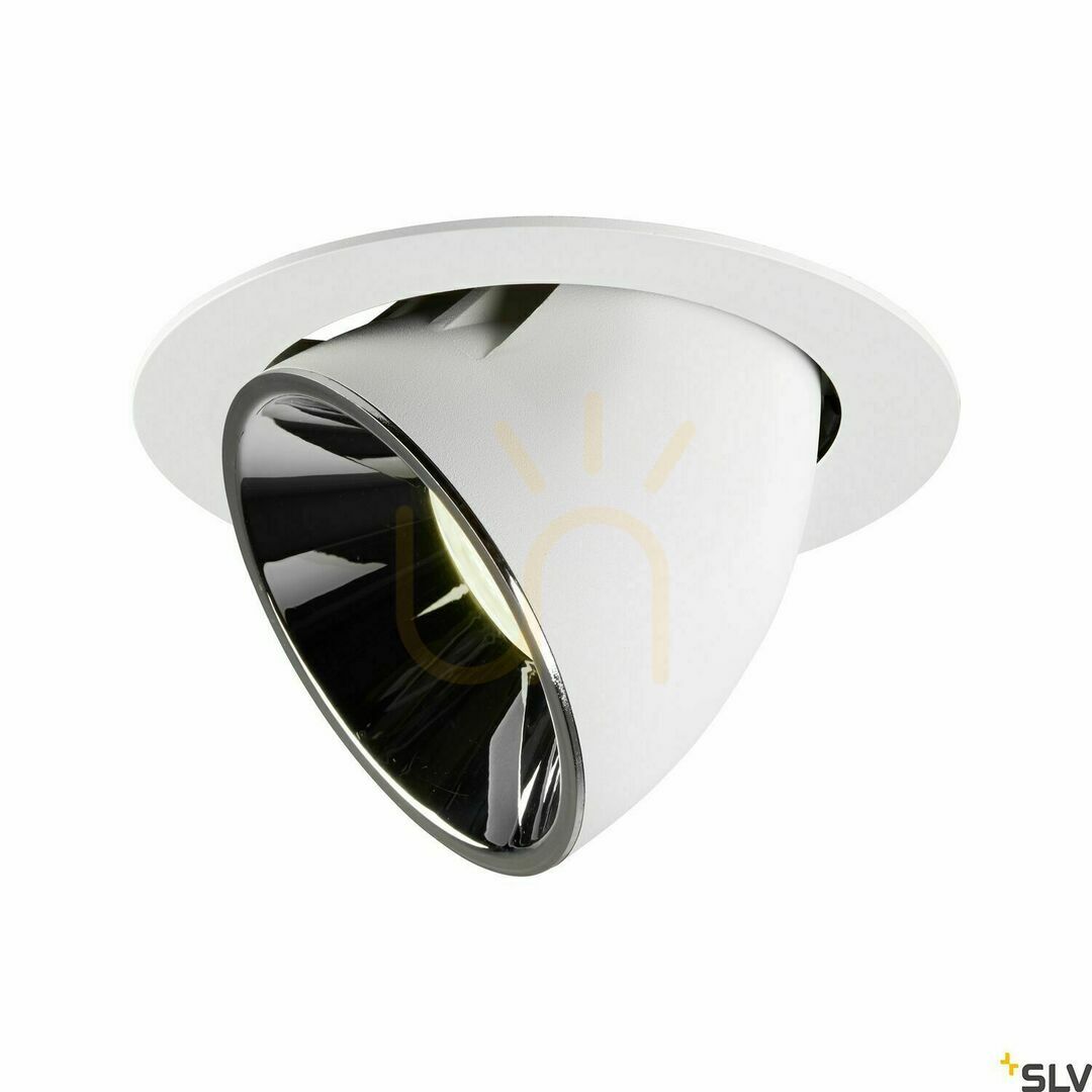 Jelölje be Süllyesztett lámpatest SLV NUMINOS GIMBLE XL fehér-króm 37,4W 4000K 1006076 Süllyesztett lámpatest SLV NUMINOS GIMBLE XL fehér-króm 37,4W 4000K 1006076