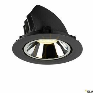 Süllyesztett lámpatest SLV NUMINOS GIMBLE XL fekete 3000K 37,4W 1006052 small 1