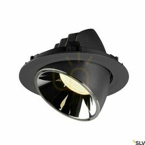 Süllyesztett lámpatest SLV NUMINOS GIMBLE XL fekete 3000K 37,4W 1006052 small 2