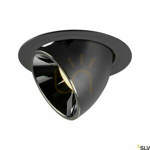 Süllyesztett lámpatest SLV NUMINOS GIMBLE XL fekete 3000K 37,4W 1006052 small 0