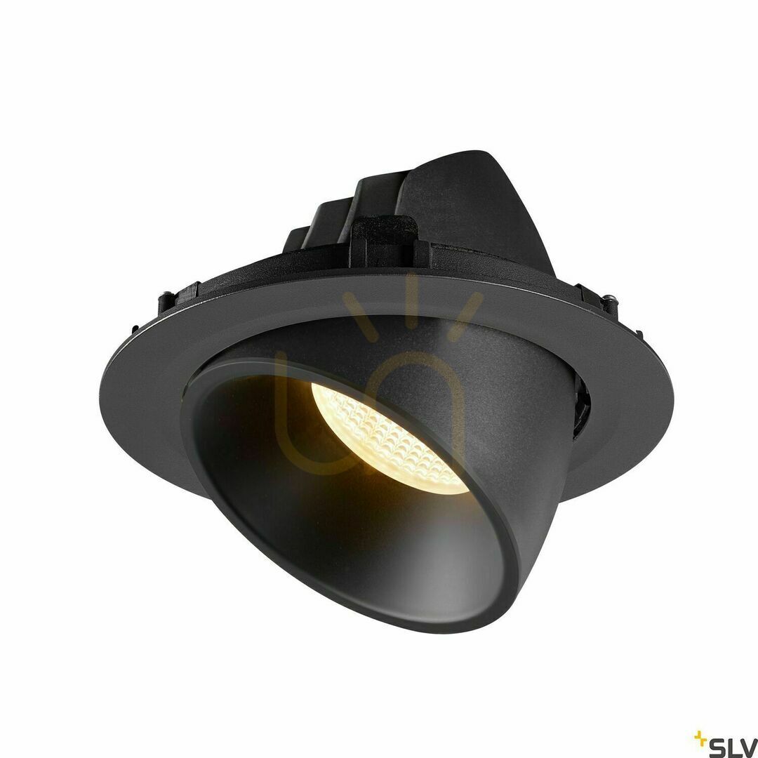 Előnézet Süllyesztett lámpatest SLV NUMINOS GIMBLE XL fekete 37,4W 3000K 1006050 Süllyesztett lámpatest SLV NUMINOS GIMBLE XL fekete 37,4W 3000K 1006050