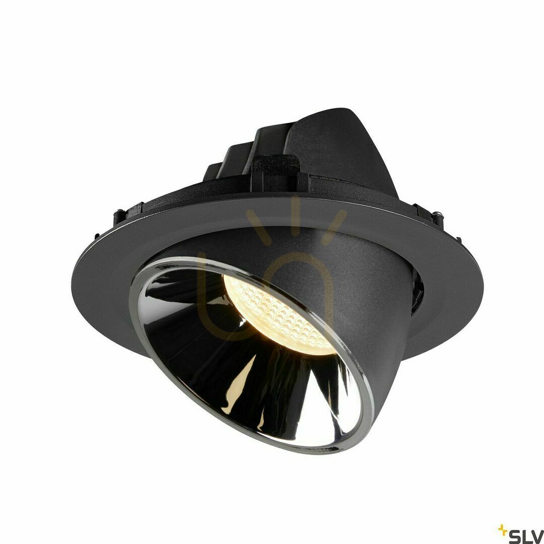 Előnézet Süllyesztett lámpatest SLV NUMINOS GIMBLE XL fekete 3000K 37,4W 1006049 Süllyesztett lámpatest SLV NUMINOS GIMBLE XL fekete 3000K 37,4W 1006049