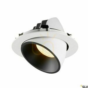 Süllyesztett lámpatest SLV NUMINOS GIMBLE XL fehér-fekete 37,4W 2700K 1006044 small 2