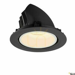 Süllyesztett lámpatest SLV NUMINOS GIMBLE XL fekete-fehér 37,4W 2700K 3500lm 1006036 small 1