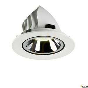 Süllyesztett lámpatest SLV NUMINOS GIMBLE L fehér-króm 25,4W 4000K 1006025 1 Süllyesztett lámpatest SLV NUMINOS GIMBLE L fehér-króm 25,4W 4000K 1006025 small 1