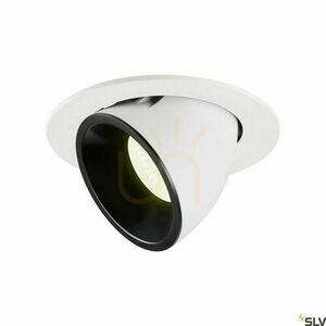 Süllyesztett lámpatest SLV NUMINOS GIMBLE L fehér-fekete 25,4W 4000K 1006026 small 0
