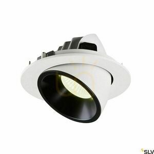 Süllyesztett lámpatest SLV NUMINOS GIMBLE L fehér-fekete 25,4W 4000K 1006023 small 2
