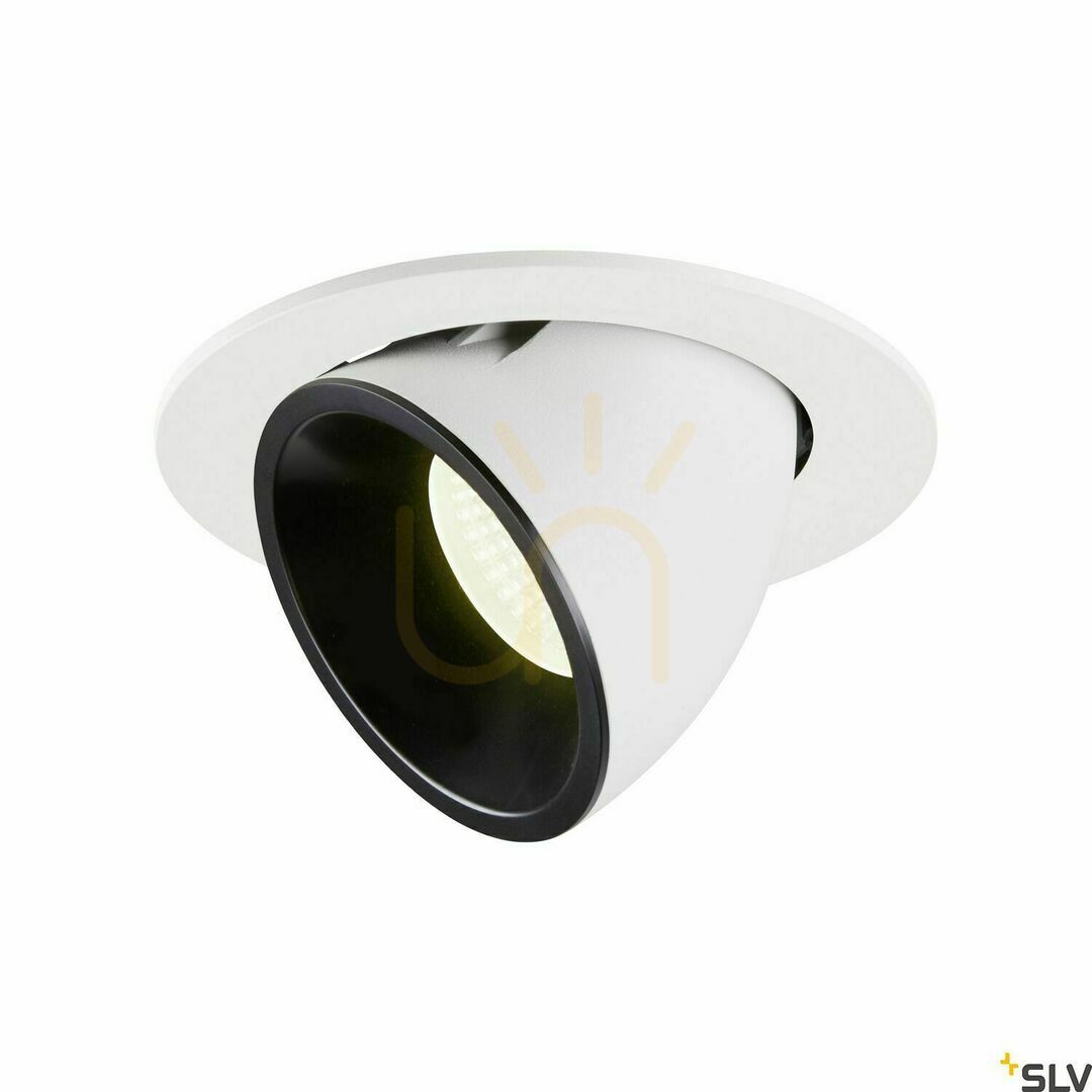 Jelölje be Süllyesztett lámpatest SLV NUMINOS GIMBLE L fehér-fekete 25,4W 4000K 1006020 Süllyesztett lámpatest SLV NUMINOS GIMBLE L fehér-fekete 25,4W 4000K 1006020