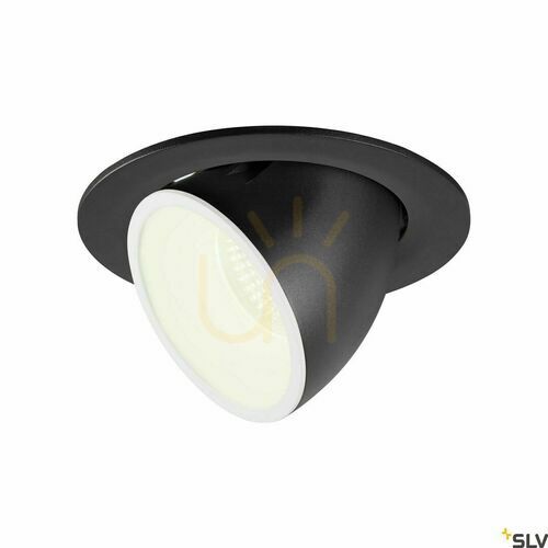 Jelölje be Süllyesztett lámpatest SLV NUMINOS GIMBLE L fekete-fehér 25,4W 4000K 2450lm 1006012