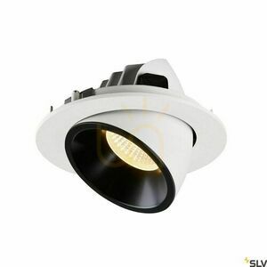 Süllyesztett lámpatest SLV NUMINOS GIMBLE L fehér-fekete 25,4W 3000K 1006002 small 2