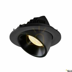 Süllyesztett lámpatest SLV NUMINOS GIMBLE L fekete 25,4W 3000K 1005999 small 2