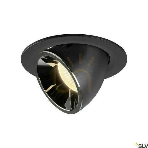 Jelölje be Süllyesztett lámpatest SLV NUMINOS GIMBLE L fekete-króm 25,4W 3000K 2200lm 1005995