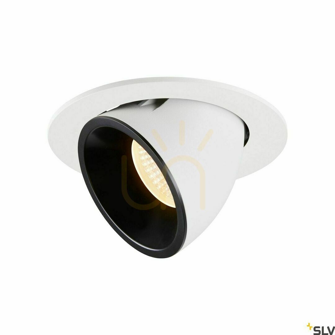Jelölje be Süllyesztett lámpatest SLV NUMINOS GIMBLE L fehér-fekete 25,4W 2700K 1005990 Süllyesztett lámpatest SLV NUMINOS GIMBLE L fehér-fekete 25,4W 2700K 1005990