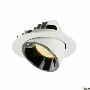 Süllyesztett lámpatest SLV NUMINOS GIMBLE L fehér-króm 25,4W 2700K 1005986 small 2