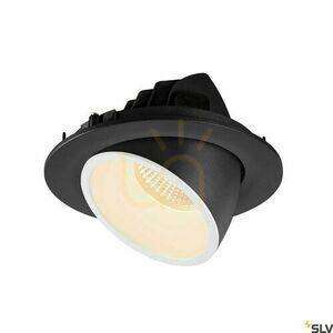 Süllyesztett lámpatest SLV NUMINOS GIMBLE L fekete-fehér 25,4W 2700K 1005979 small 2
