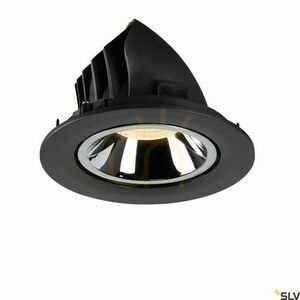 Süllyesztett lámpatest SLV NUMINOS GIMBLE L fekete-króm 25,4W 2700K 1005980 small 1