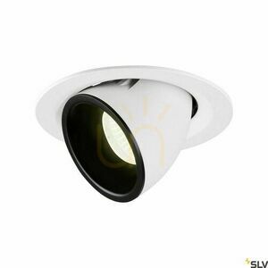 SLV NUMINOS GIMBLE M 1005972 süllyesztett lámpa fehér/fekete 17,5 W 4000 K 55° small 0