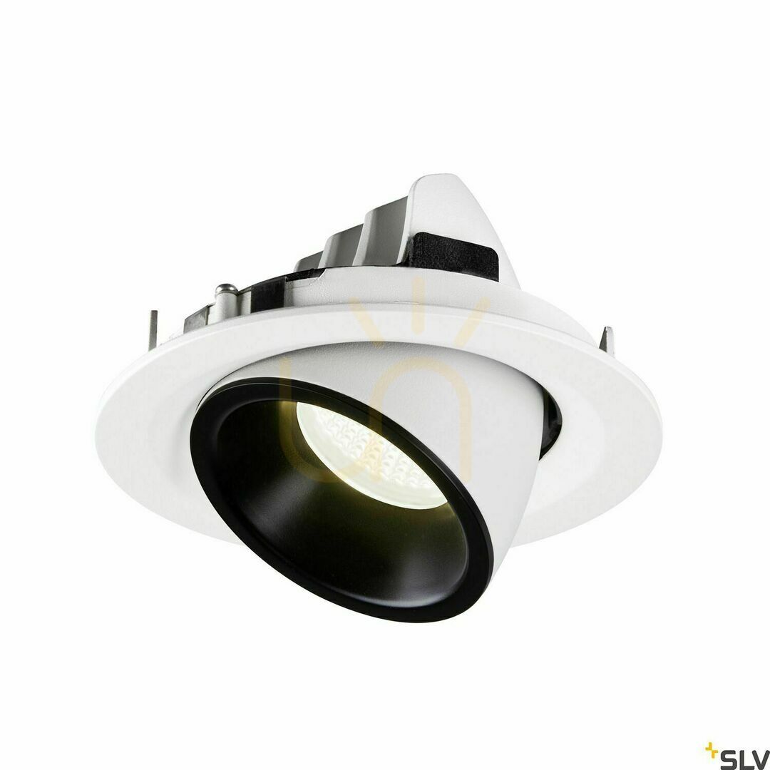 Előnézet Süllyesztett lámpatest SLV NUMINOS GIMBLE M fehér-fekete 17,5W 4000K 1005966 Süllyesztett lámpatest SLV NUMINOS GIMBLE M fehér-fekete 17,5W 4000K 1005966