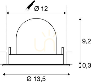 Süllyesztett lámpatest SLV NUMINOS GIMBLE M fehér-króm 17,5W 4000K 1005968 3 Süllyesztett lámpatest SLV NUMINOS GIMBLE M fehér-króm 17,5W 4000K 1005968 small 3